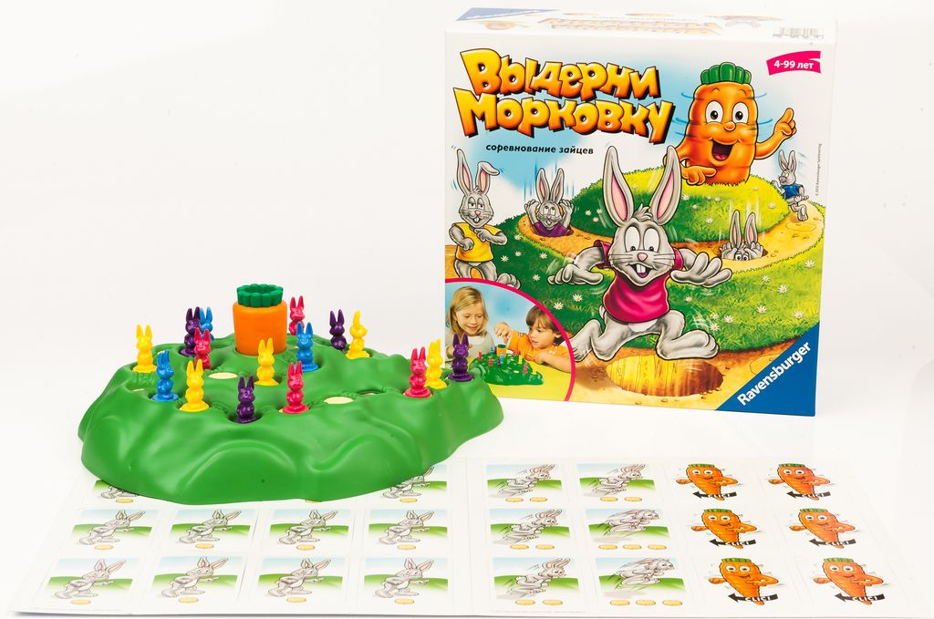 Ravensburger. Наст.игра "Funny Bunny"(Выдерни морковку)правила по QRкоду арт.210732/21558 2990 р