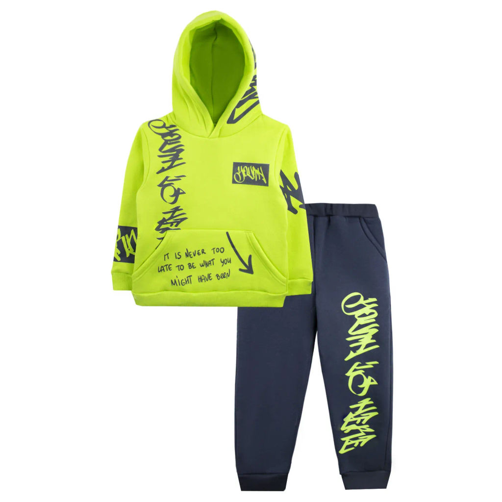 Костюм футер 3х нитка начес 8535340504 8535340504 купить оптом по цене 2 089 ?| Фабрика детской одежды Юлла - Youlala фото 4