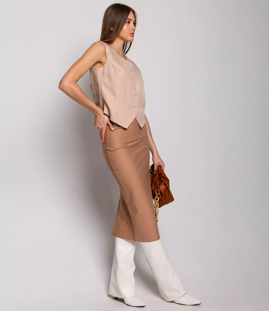 Юбка #КТ318 (1), бежевый