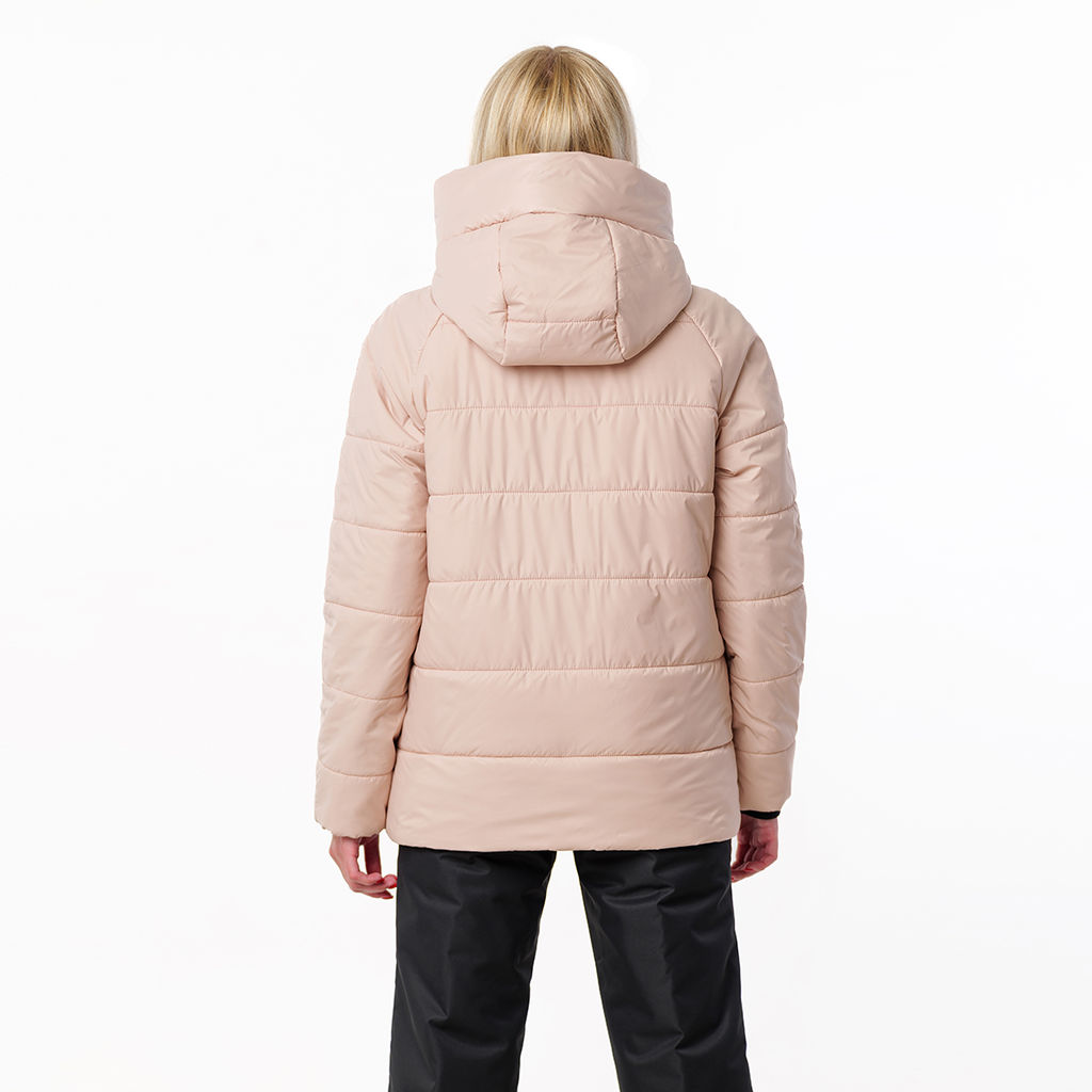 RODOS Утеплённый костюм женский зима М-289 Бежевый/Чёрный  фото 66