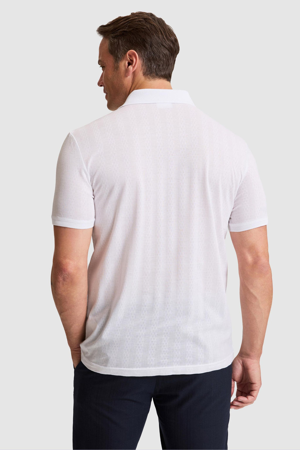 Erkek Beyaz Regular Fit Polo Yaka Ti__rt - U.s. polo assn фото 5