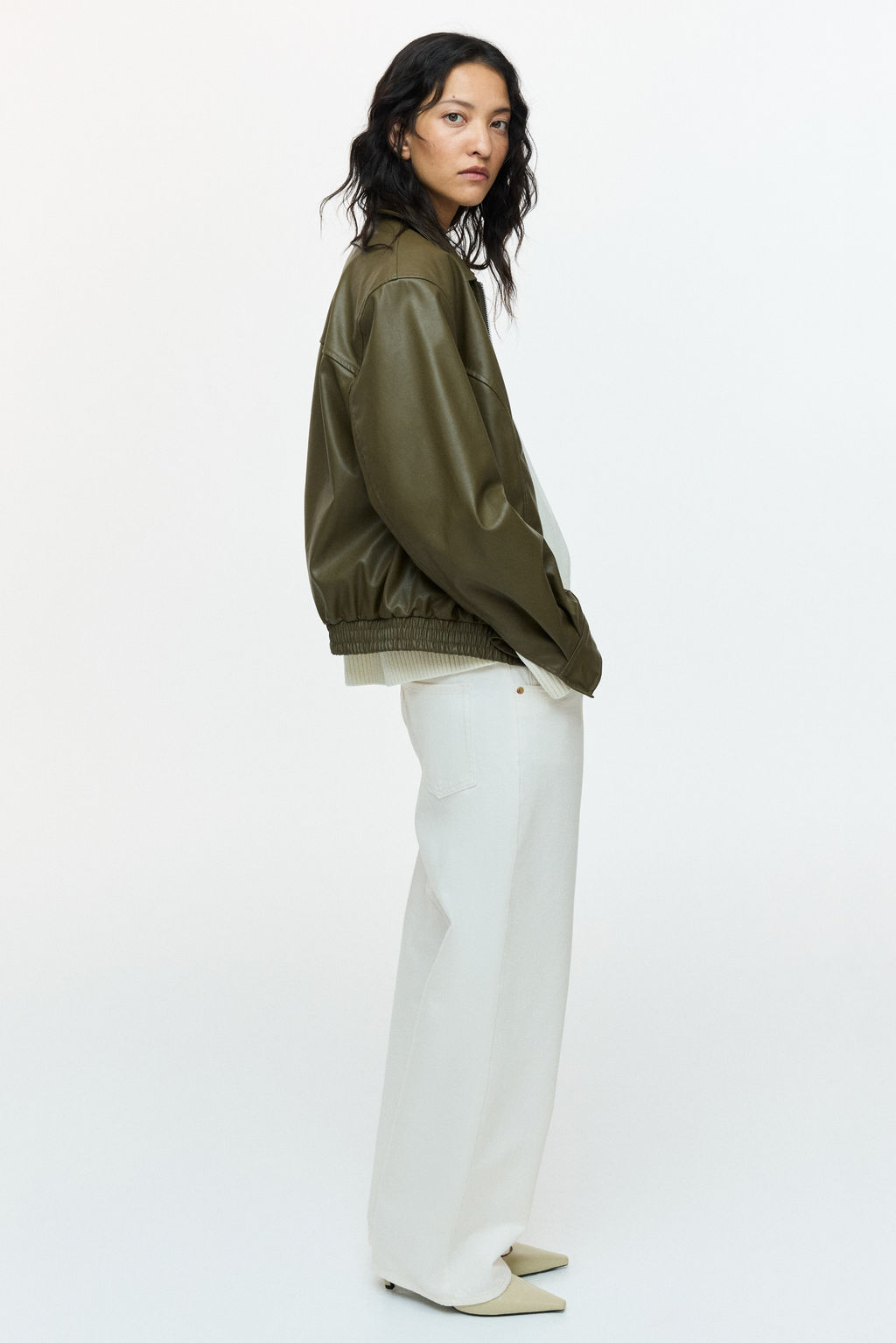 Wide Regular Jeans - H&m фото 6