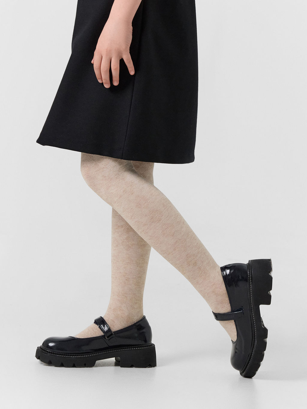 Цена за 3 пары! Колготки детские бежевые