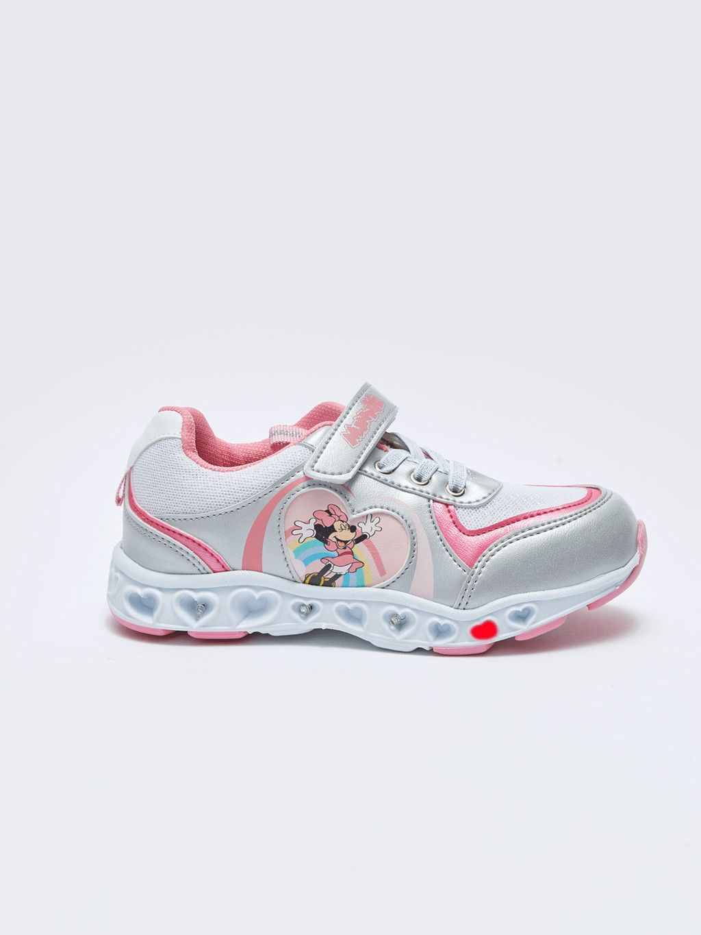 Minnie Mouse Lisansl? Ba?c?k ve C?rt C?rtl? K?z ?ocuk Spor Ayakkab? - Waikiki фото 3