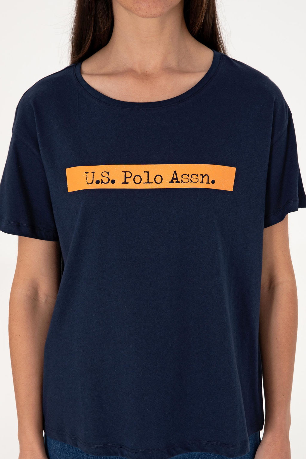 Kad_n Lacivert Ti__rt Sepette S_rpriz _ndirim - U.s. polo assn фото 6