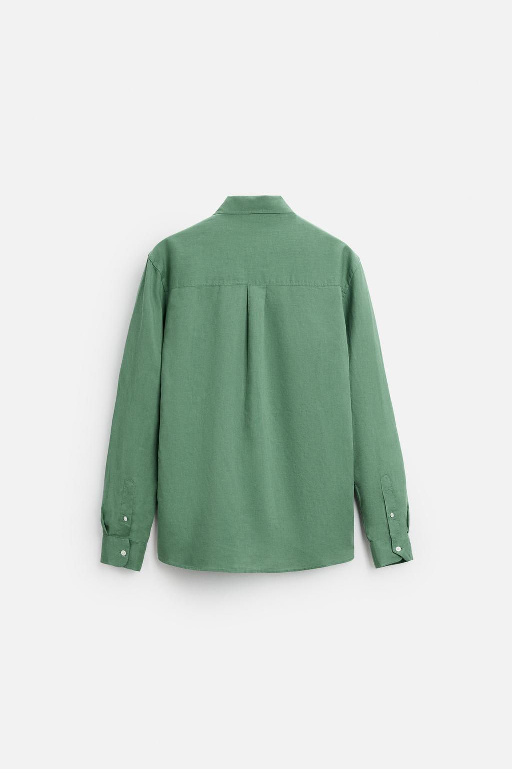 COTTON - LINEN SHIRT - Zara фото 31