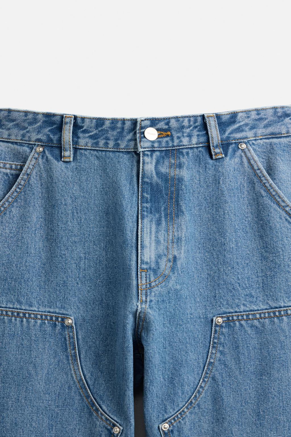 CARPENTER STRAIGHT-LEG JEANS - Zara фото 39