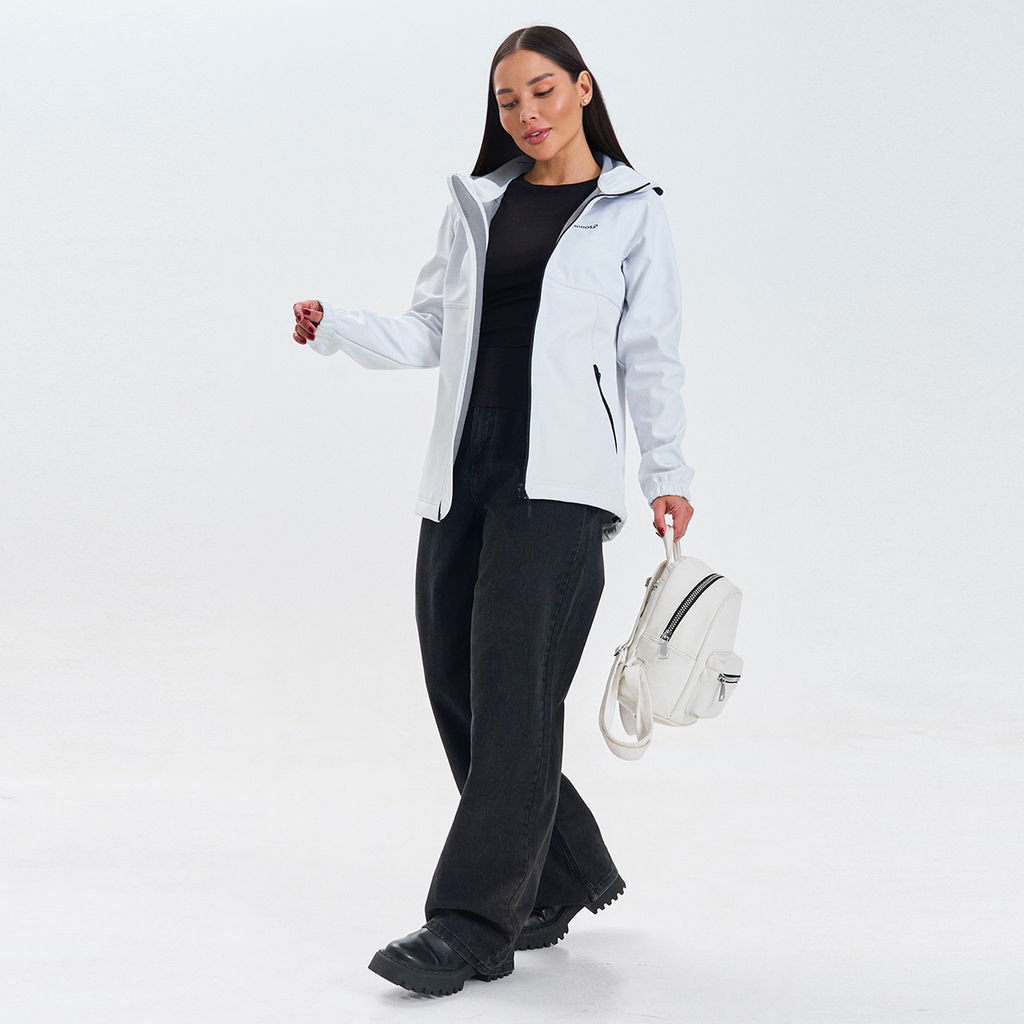 RODOS Ветровка softshell женская демисезон М-312 Бежевый фото 35