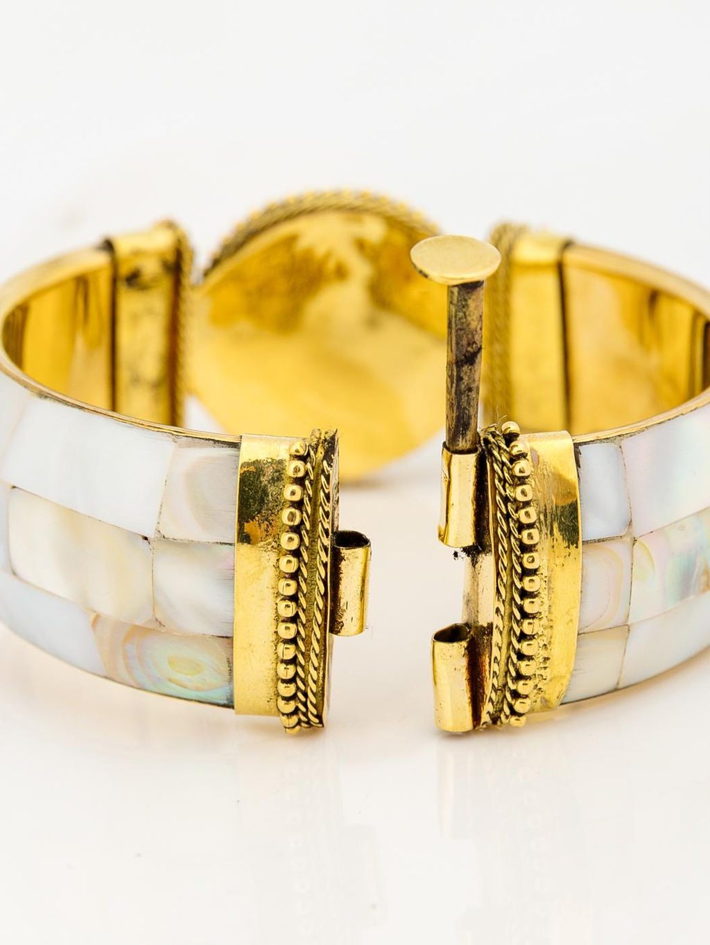 Украшение Браслет с перламутром №509/16 - Ганг фото 2