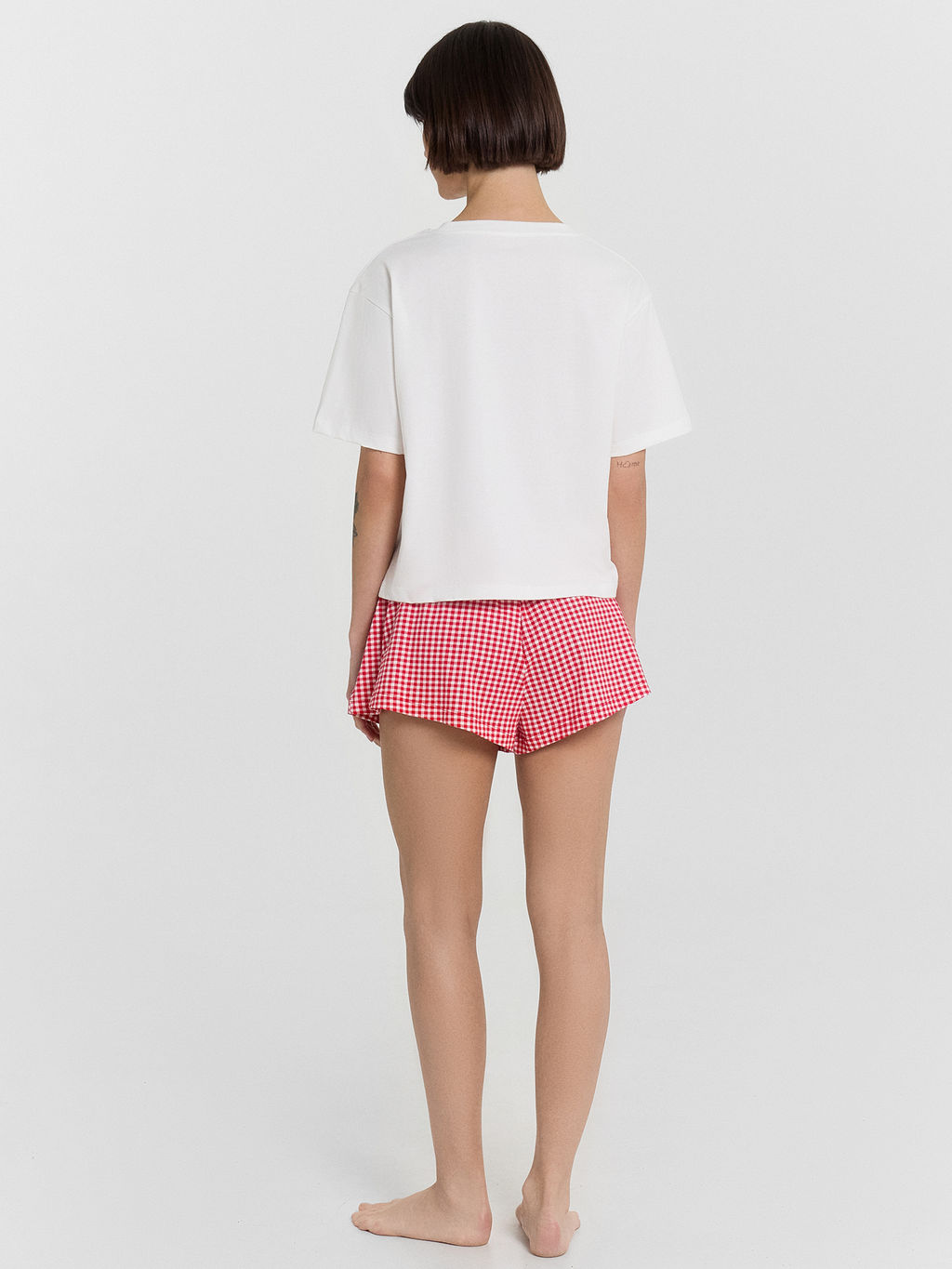 Комплект домашний женский с принтом и надписью Spicy vibe - Mark formelle фото 2