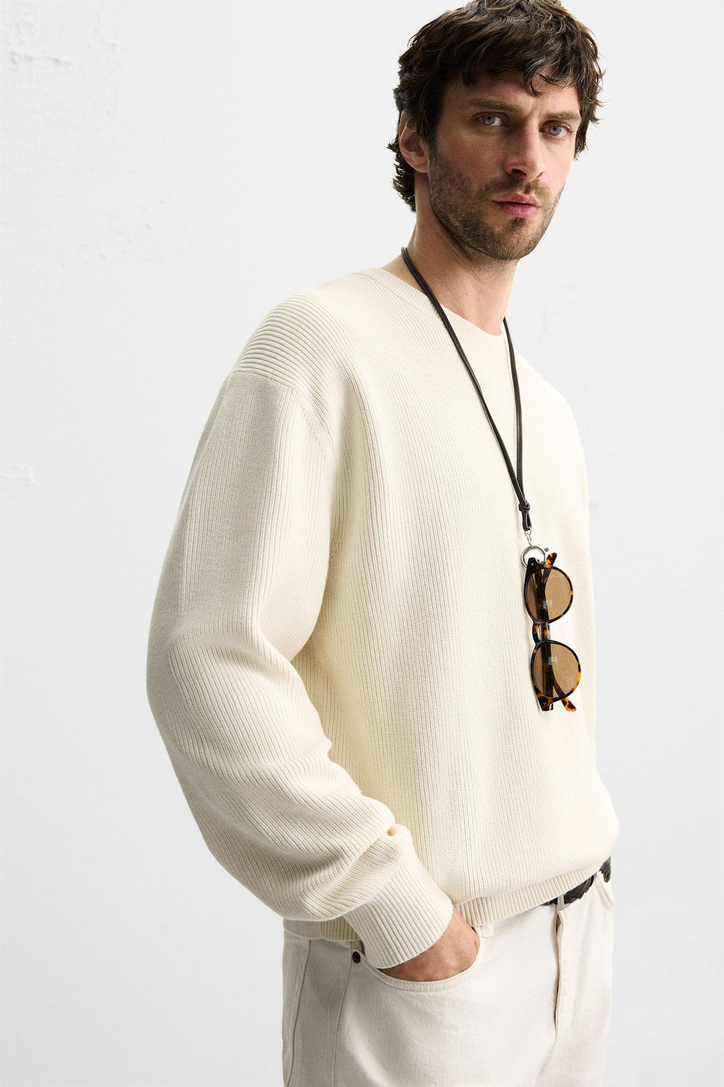 PURL KNIT SWEATER - Zara фото 7