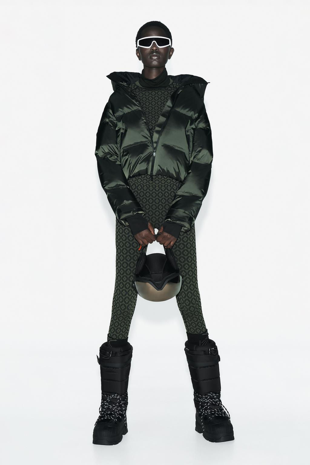 SKI COLLECTION THERMOLITE® THERMAL JACQUARD LEGGINGS