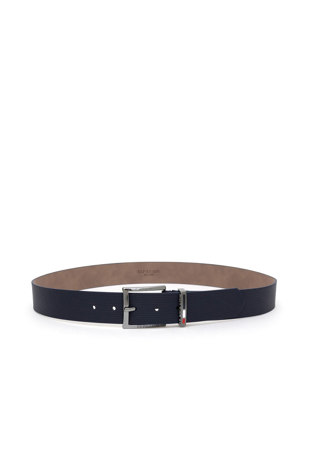 Мужской темно-синий ремень - U.s. polo assn фото 2