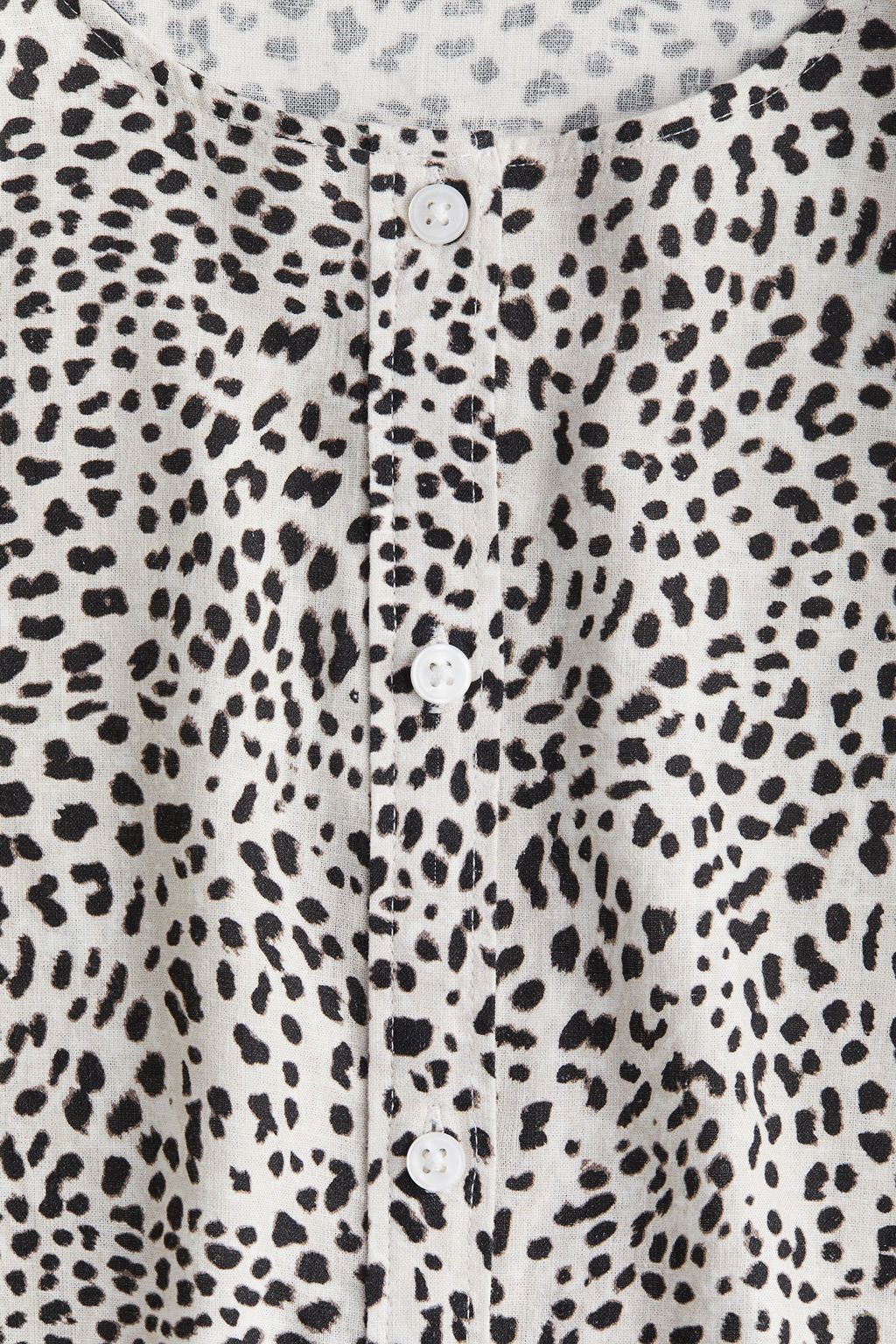 Blusa en mezcla de lino - H&m фото 13