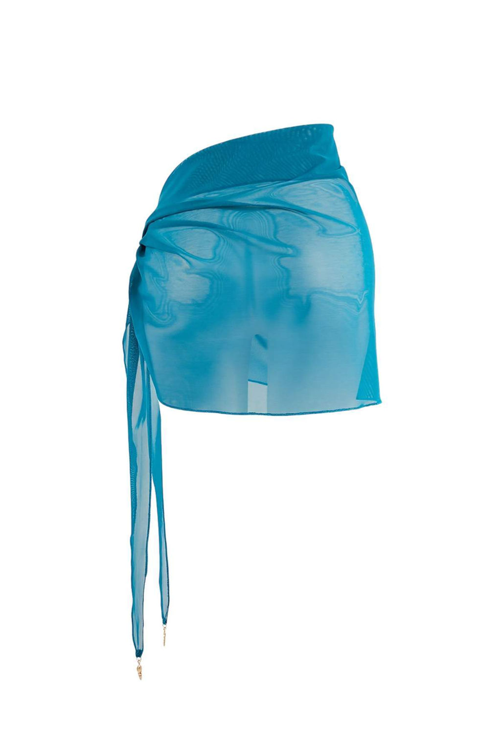 Petrol Orme Mesh Mini Aksesuar Detayl? Plaj Pareo TBESS26PR00007