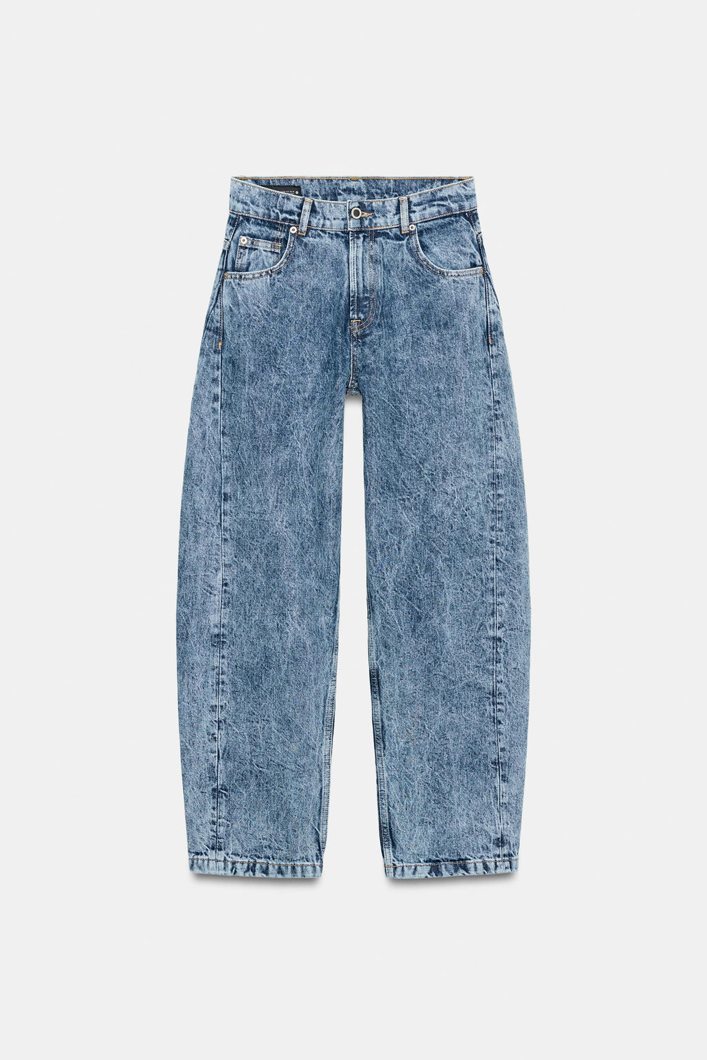 ZW COLLECTION BALLOON HIGH-WAIST JEANS