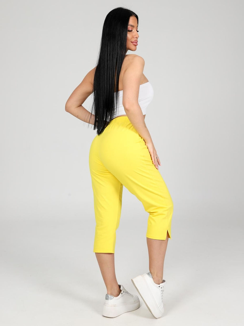 IV-CAPRIZ Финикс - бриджи из футера с лайкрой  фото 21