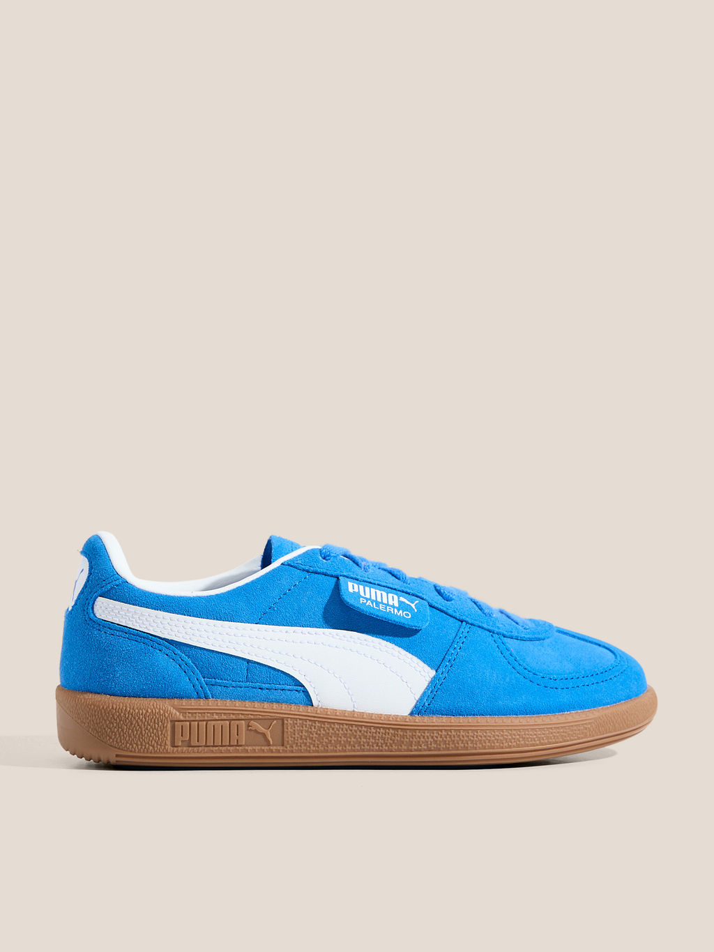 Детские кеды PUMA Palermo Jr Артикул 4587563, ярко-голубой