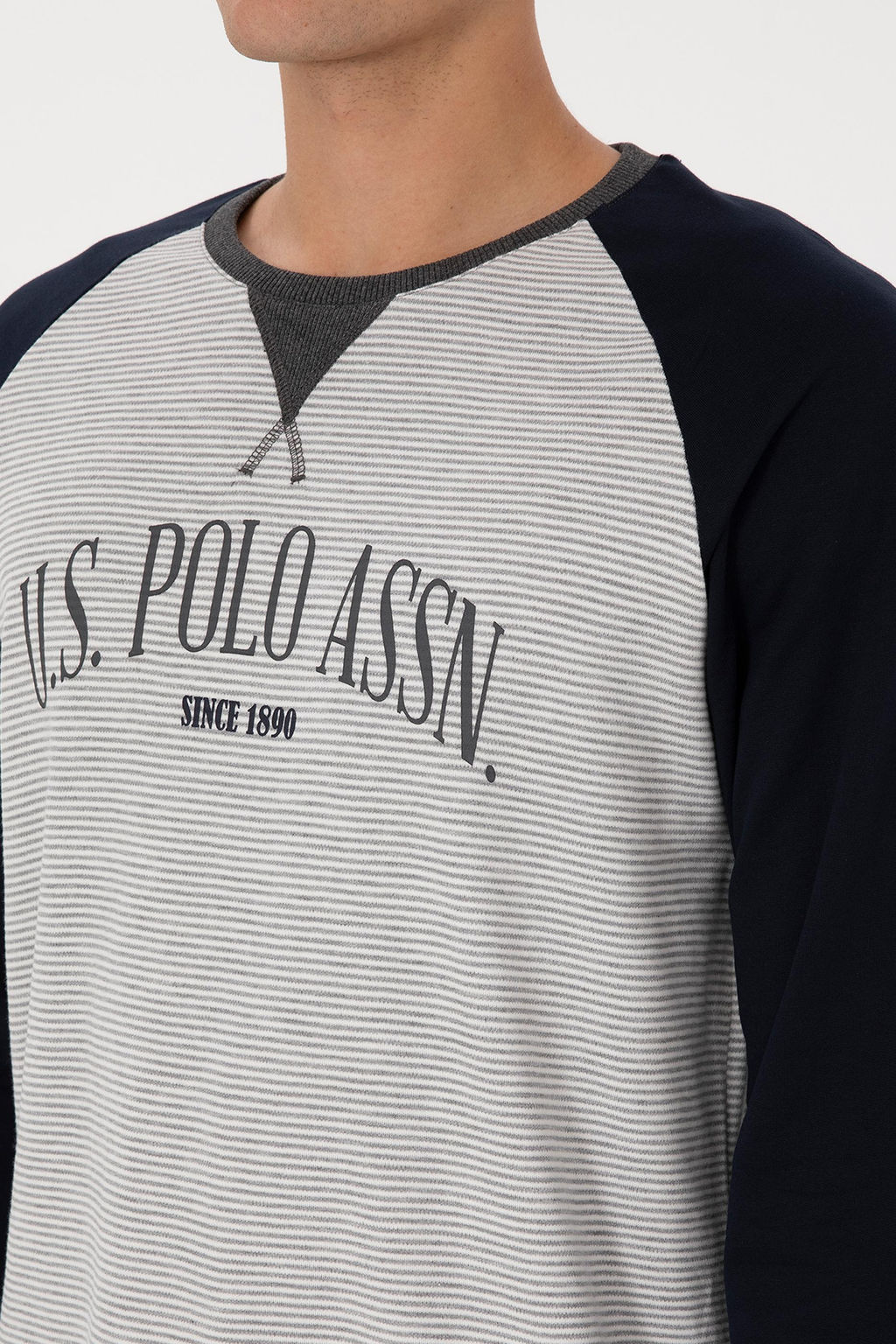 Erkek Lacivert Pijama Tak_m_ - U.s. polo assn фото 7
