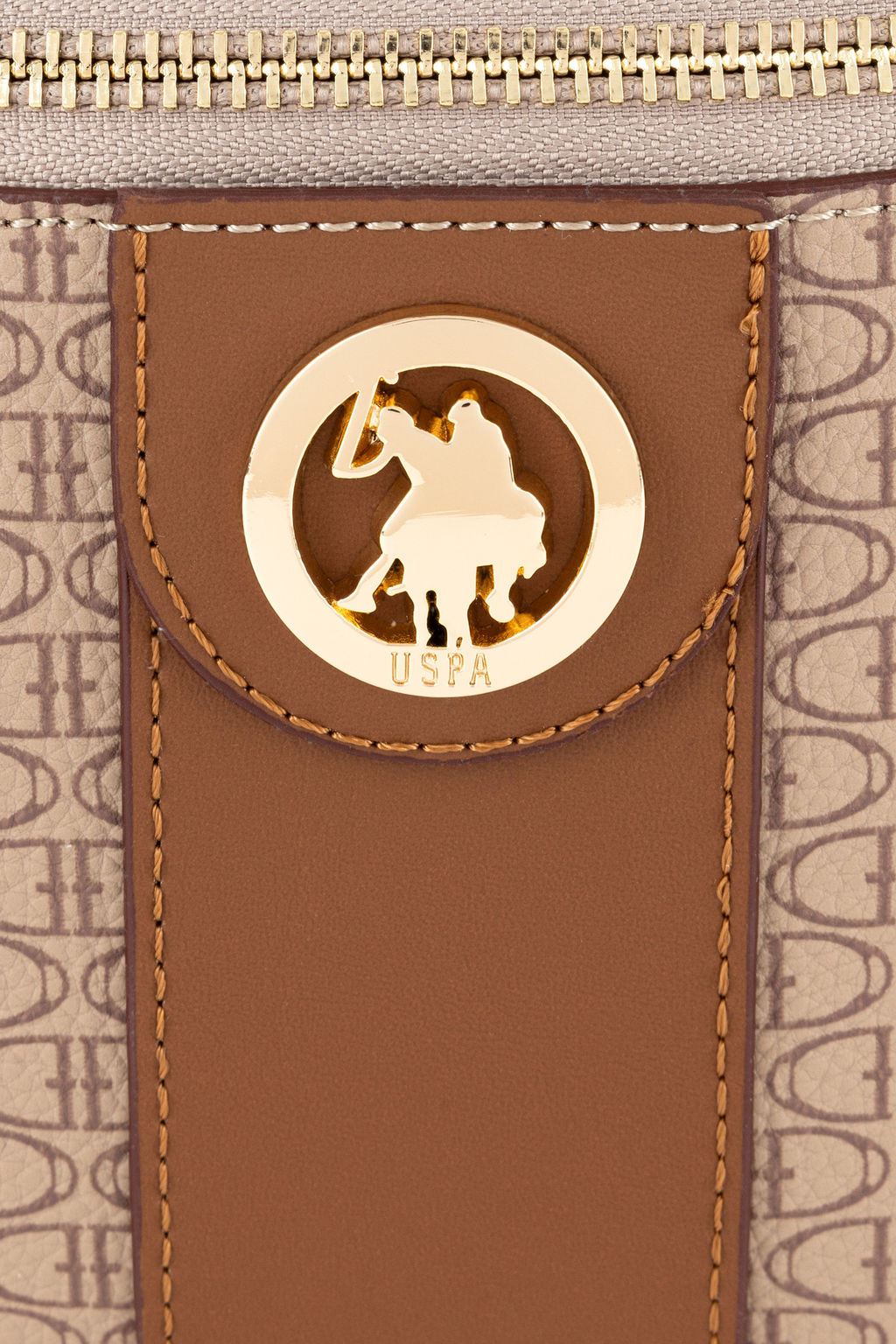 Женская бежевая сумка - U.s. polo assn фото 12