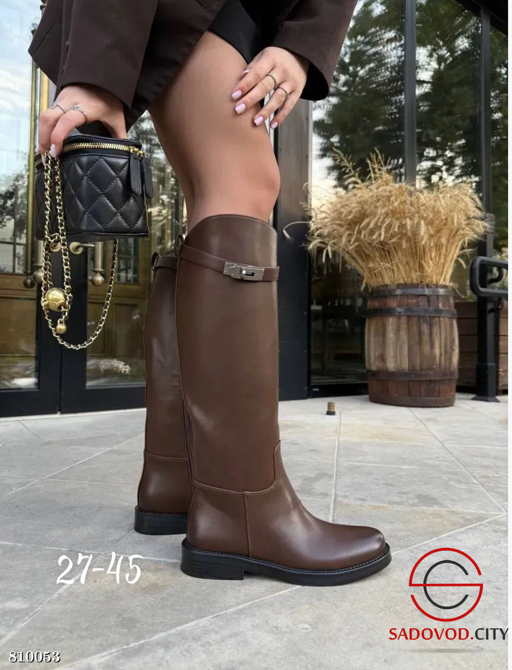 Сапоги женские высокие еврозима