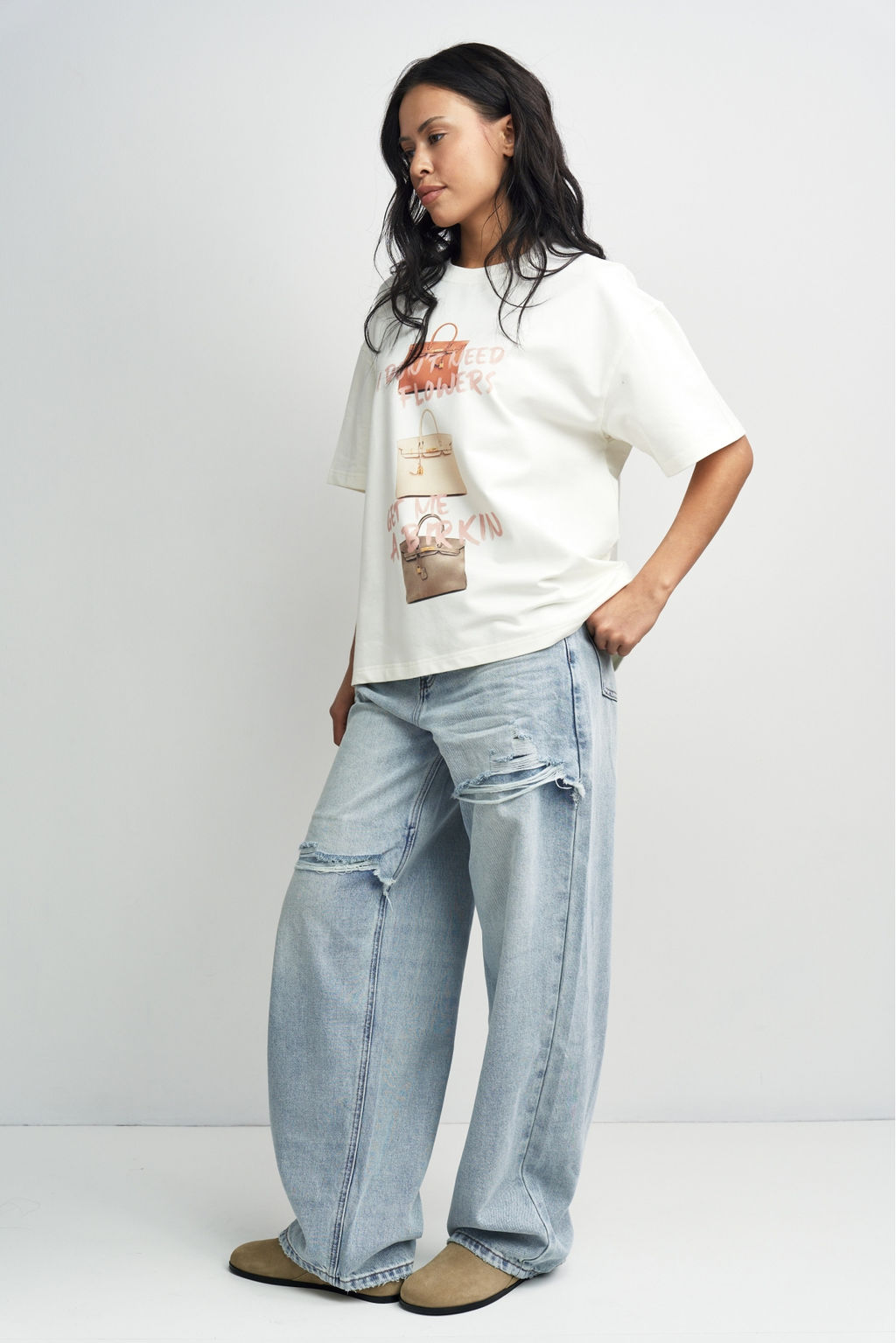 Футболка Биркин Молочный - Erist store фото 3