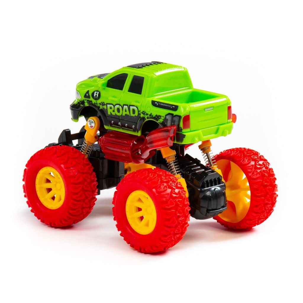 Монстр РАЛЛИ - Рейд, автомобиль инерционный (со светом и звуком) (в пакете) - Полесье фото 2