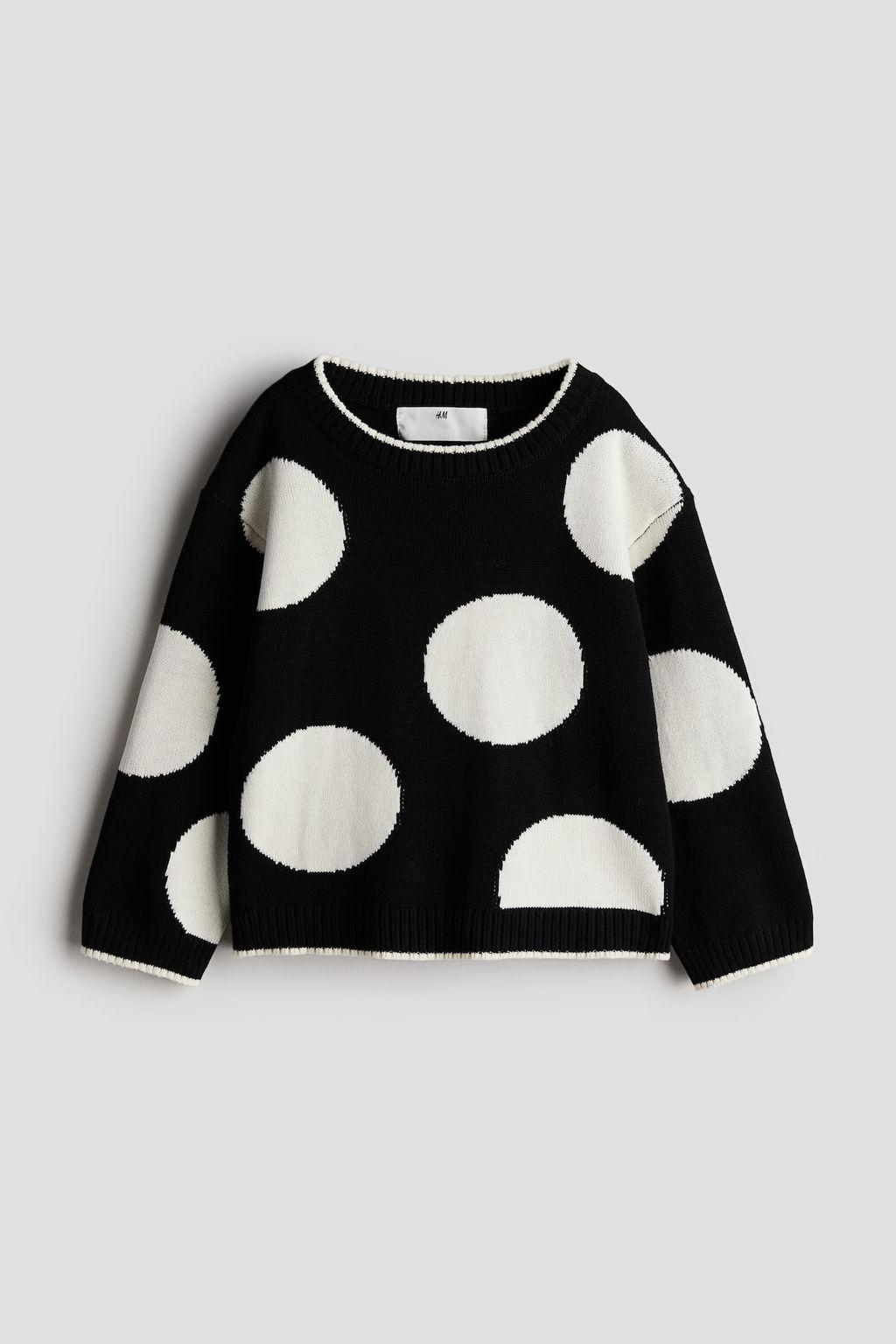 Jersey en punto jacquard de algodon