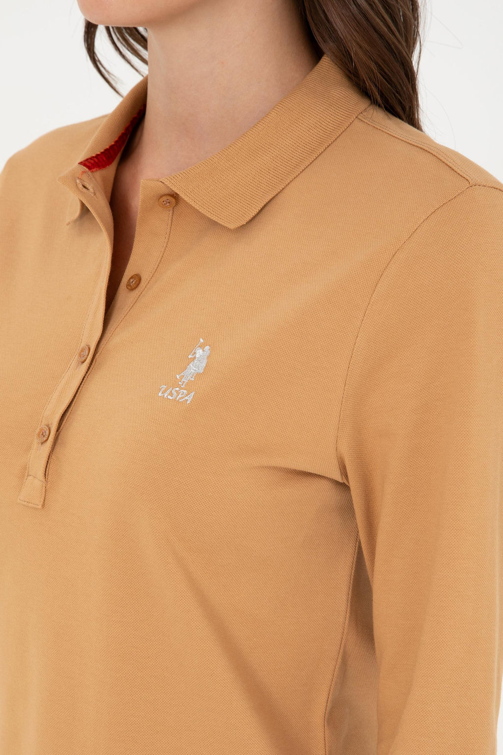 Женский базовый свитшот Camel Неожиданная скидка в корзине - U.s. polo assn фото 7