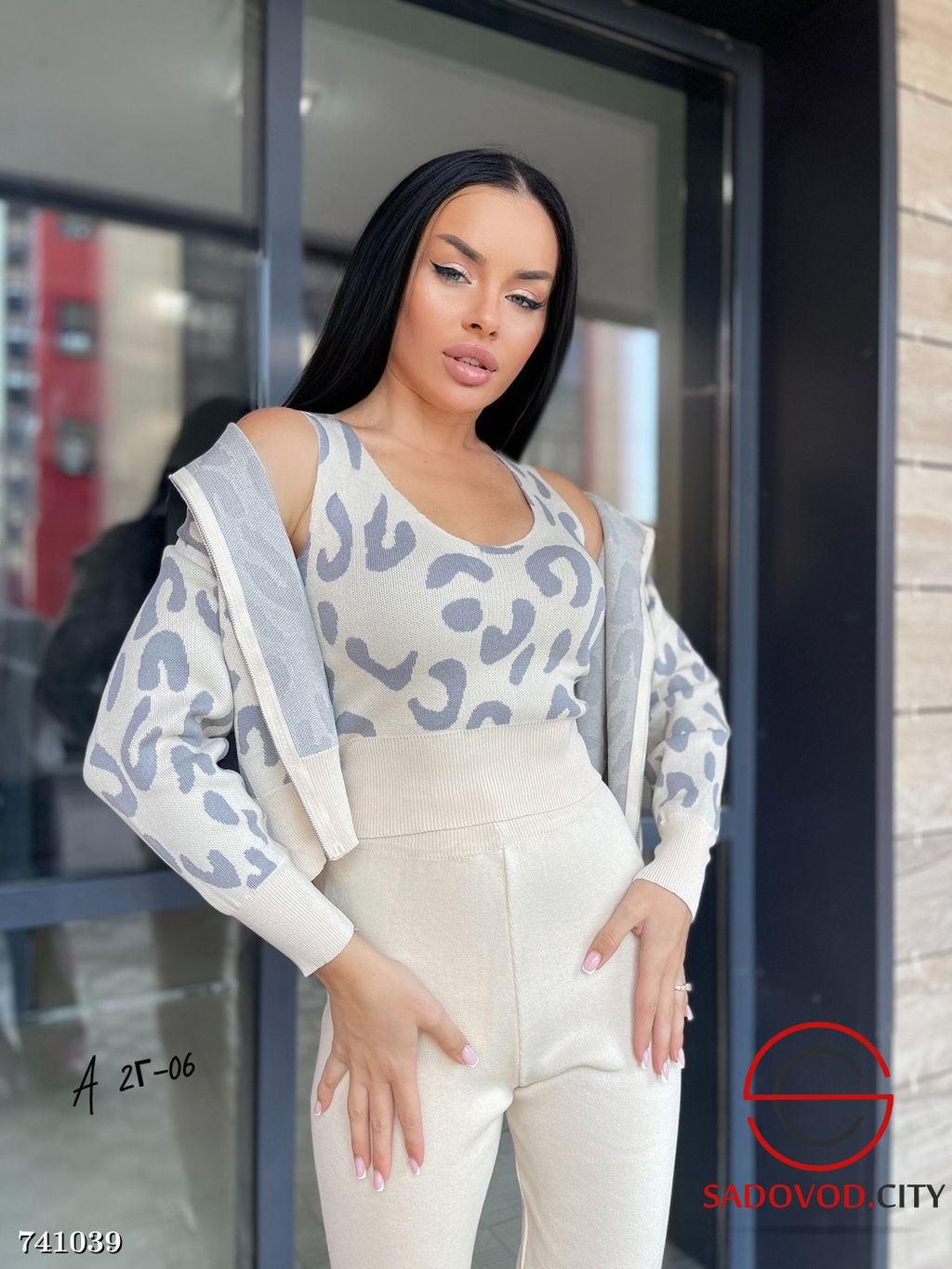 Женский спортивный костюм тройка - Bruno фото 4