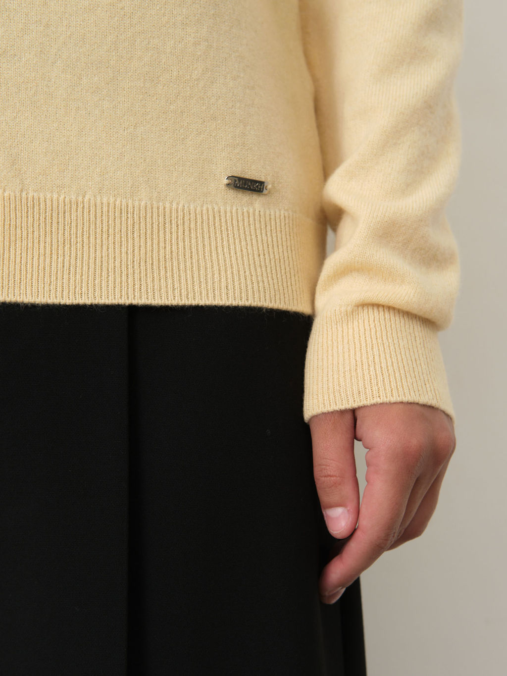 Кардиган из кашемира 08179 шампань