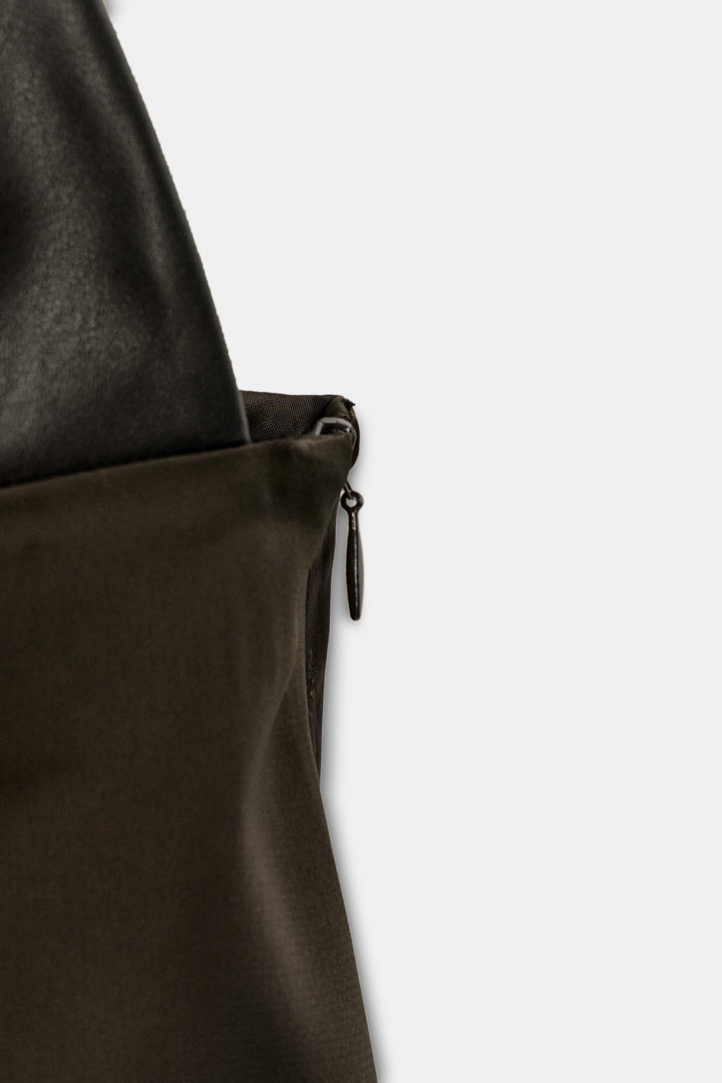 ASYMMETRIC CONTRAST TOP ZW COLLECTION - Zara фото 8