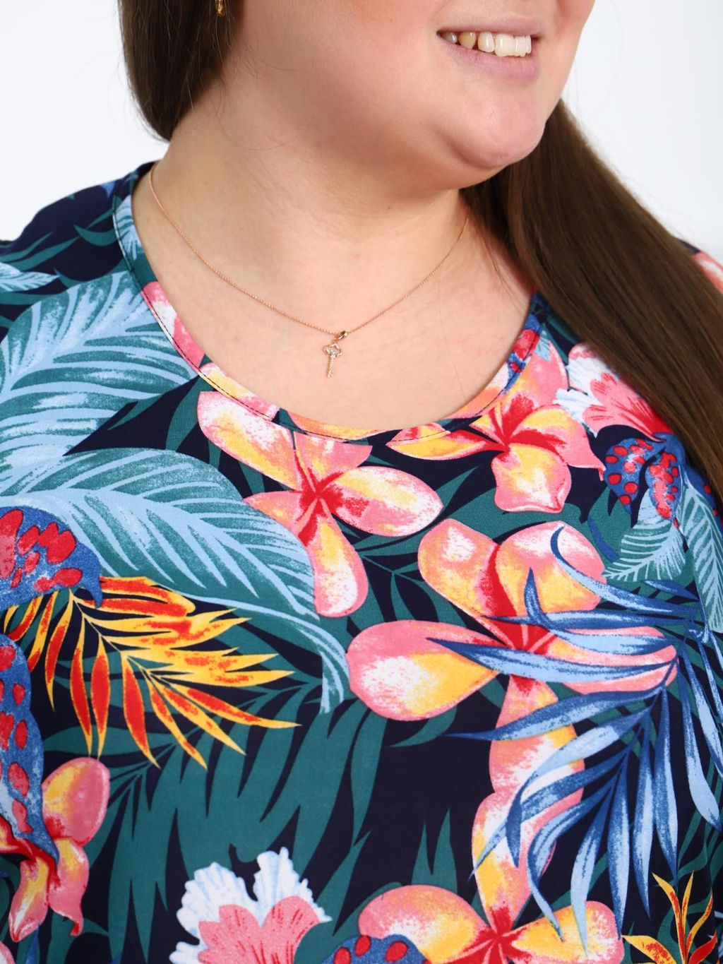 IV-CAPRIZ Мэлон - туника голубой  фото 23