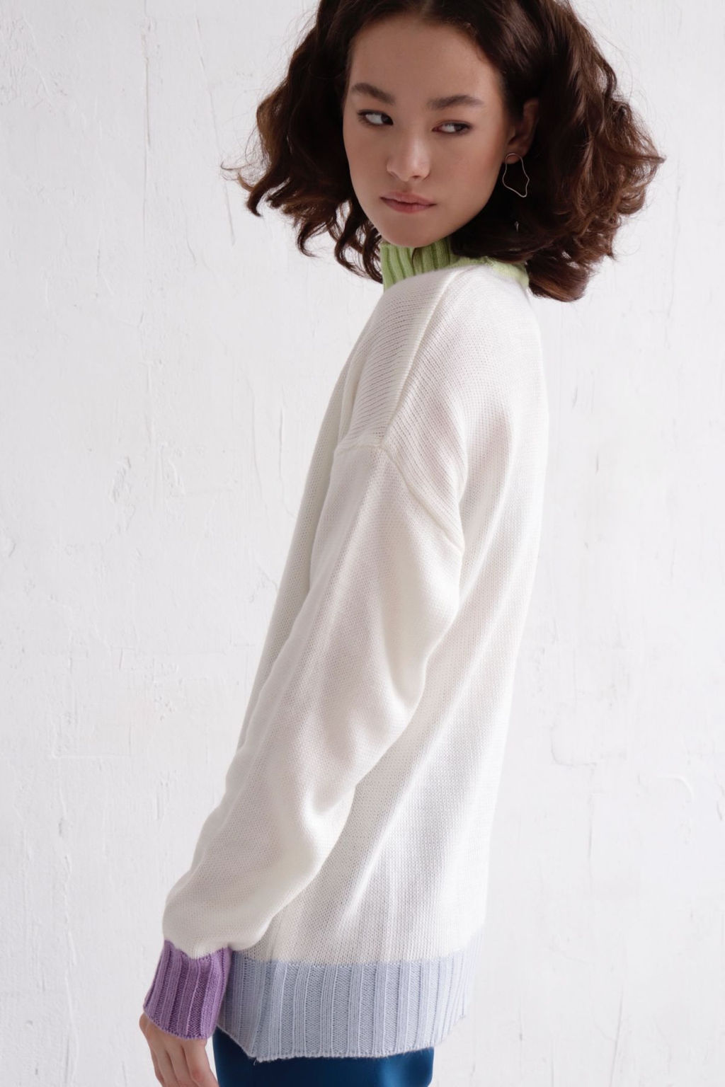 10099 Свитер белый - Martichelli фото 21