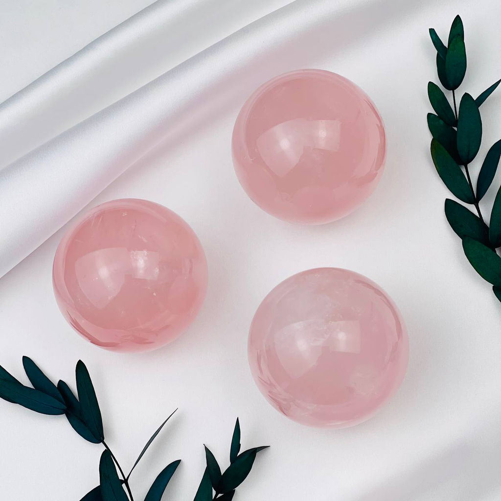 Шар из Розового кварца