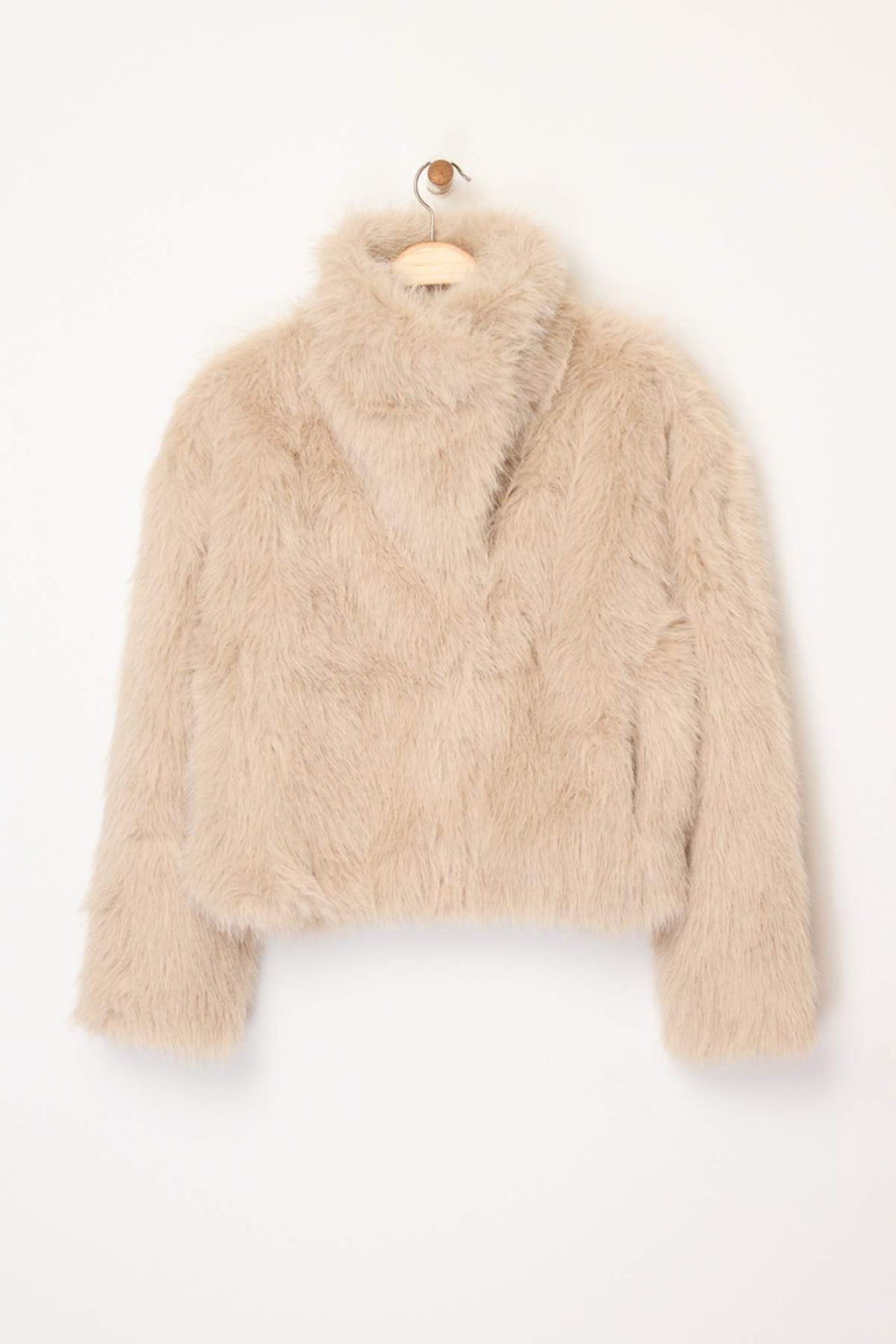 Bej Oversize Kal?p Kurk Mont TWOAW25MO00035 - Trendyolmilla фото 20