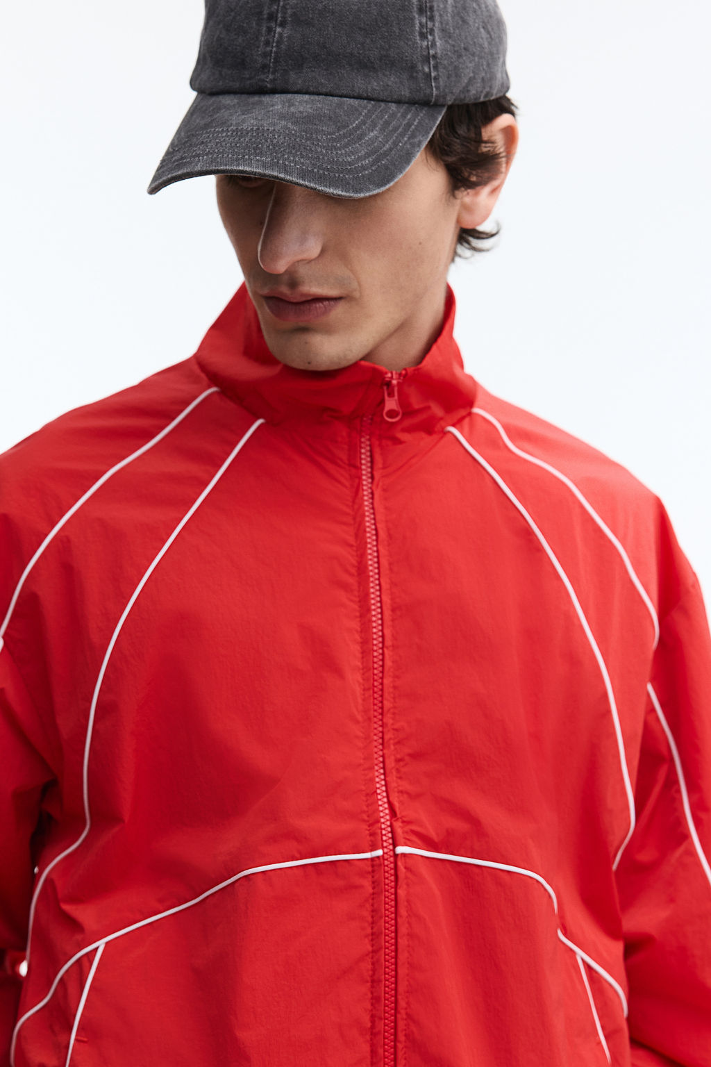Chaqueta de ch?ndal en bloques de color - H&m фото 7