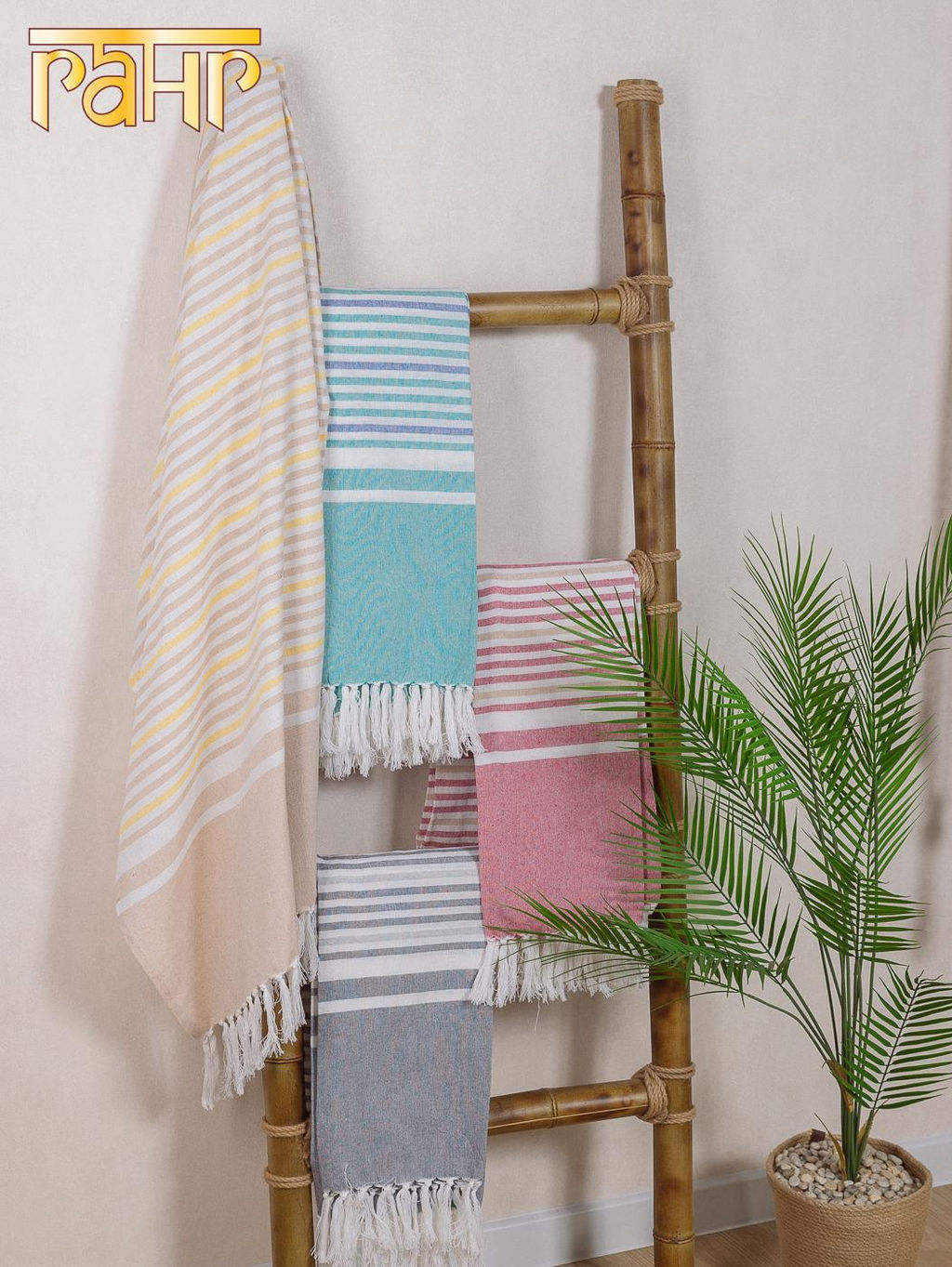 Покрывало-полотенце пляжное (хлопок) Тк№205/93/4 (90х180см) - Ганг фото 7