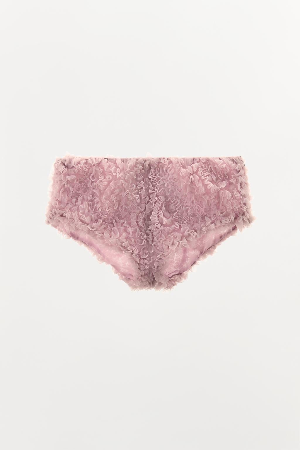 VOLUME TULLE SHORTS - Zara фото 3