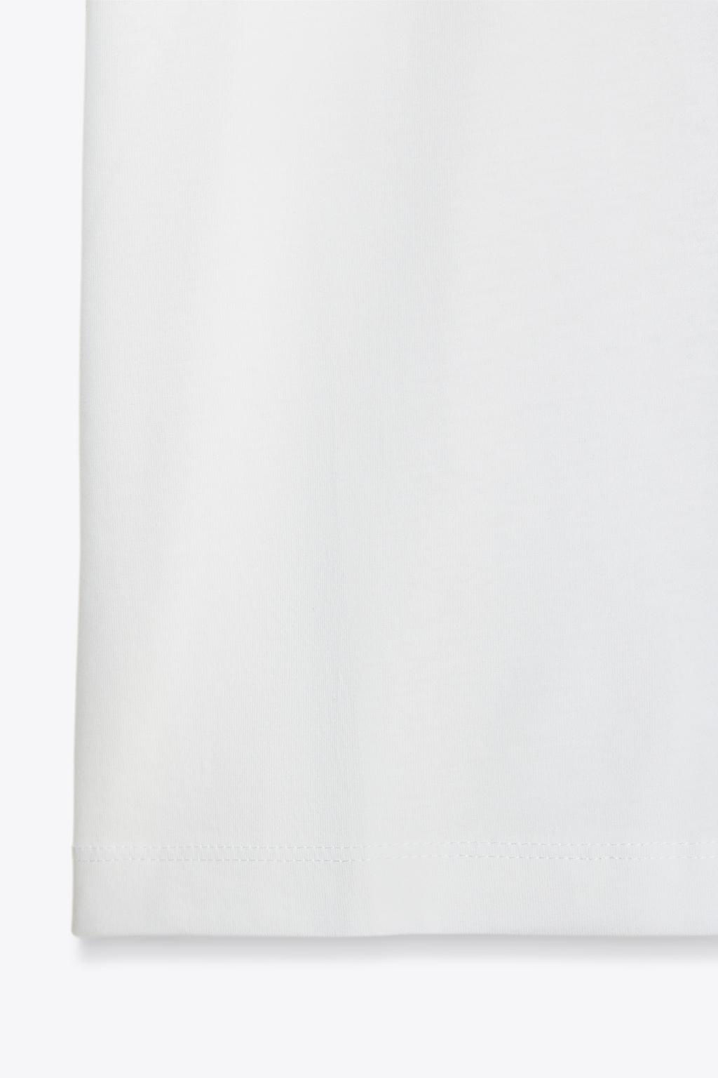 OVERSIZED TEXT T-SHIRT - Zara фото 7