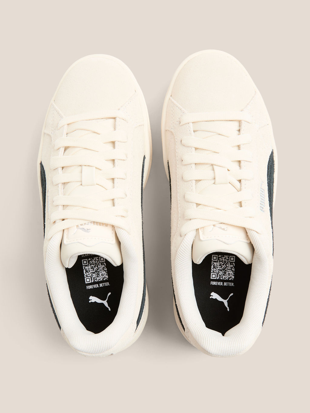Женские кеды PUMA Karmen II Артикул 4587855, светло-бежевый