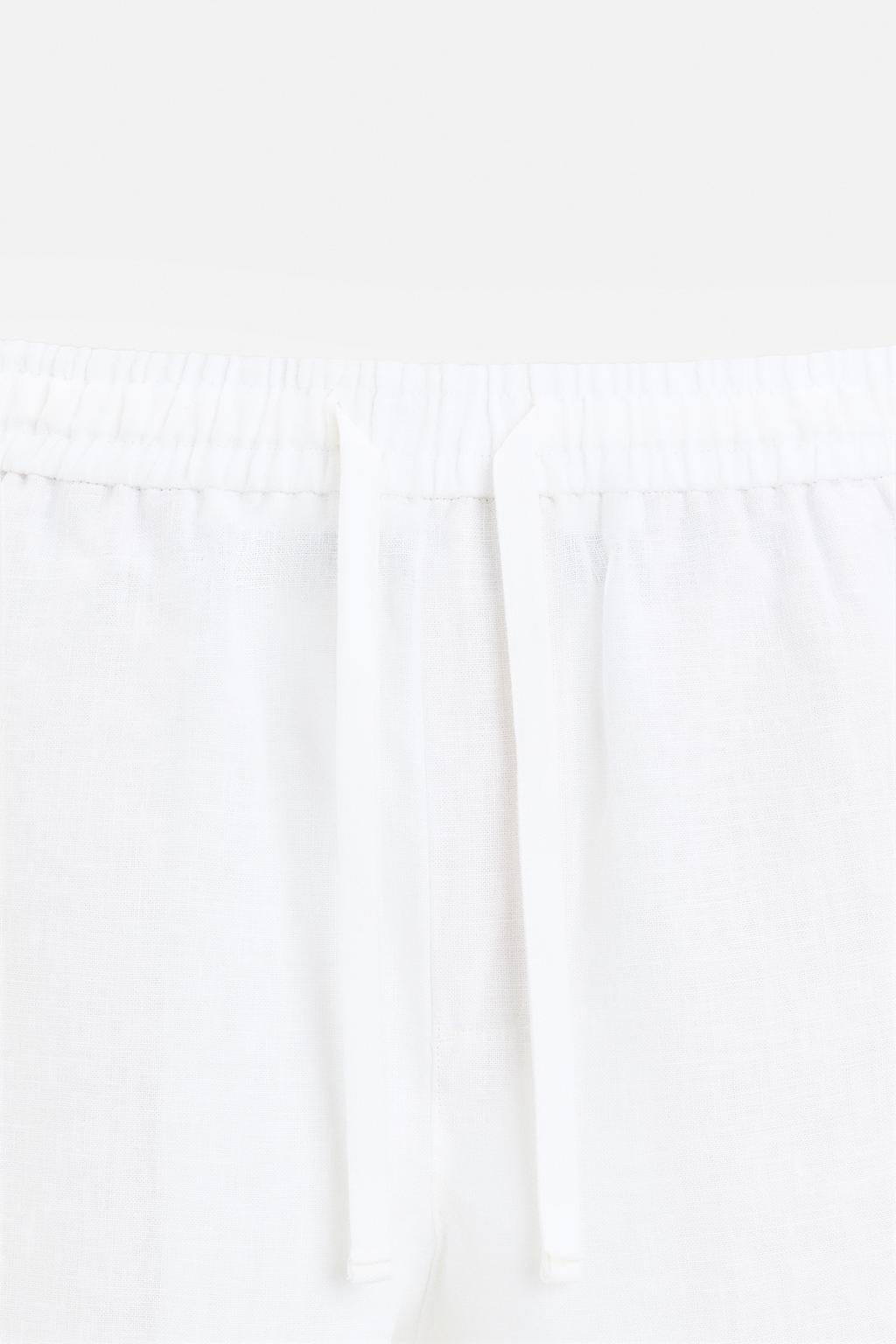 100% LINEN TROUSERS - Zara фото 19
