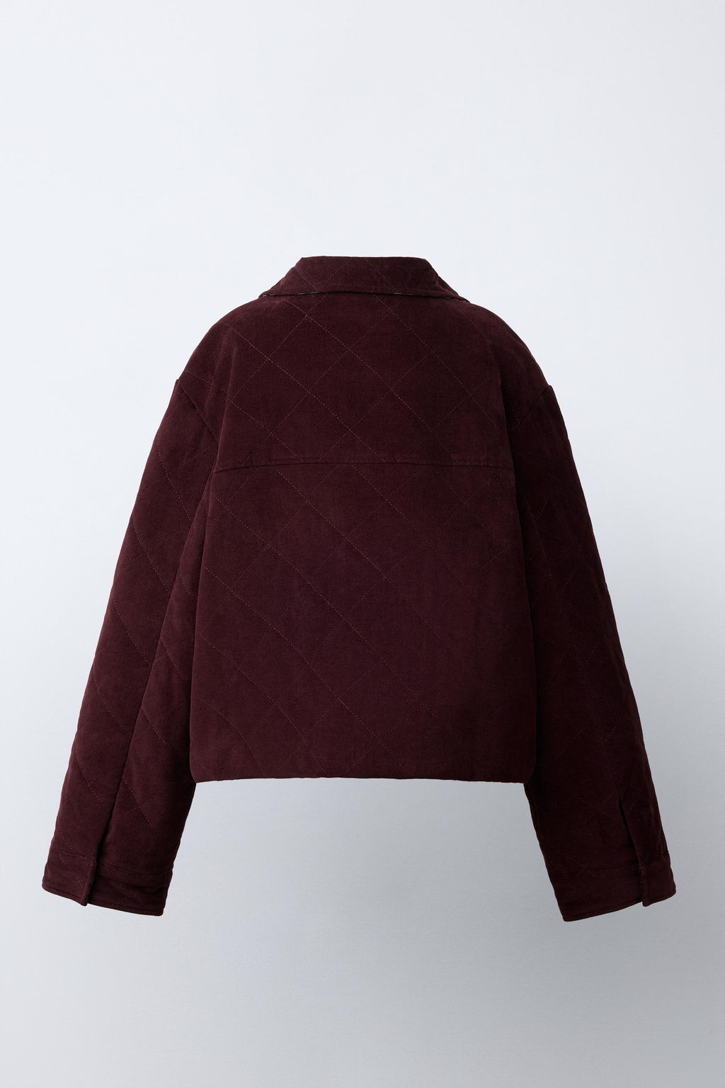 VELVET PETER PAN COLLAR JACKET - Zara фото 4