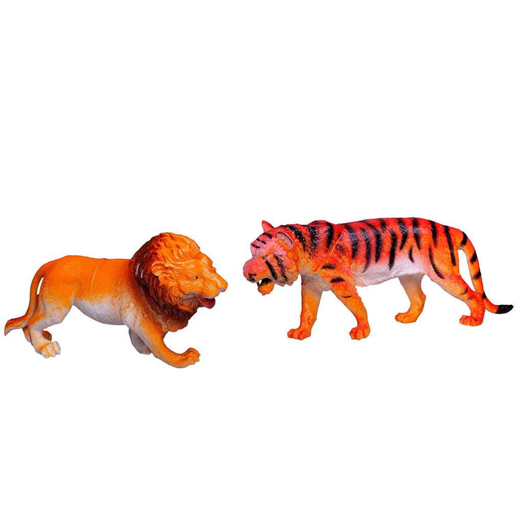 Игровой набор ABtoys Юный натуралист Фигурки диких животных, 6 штук  фото 4