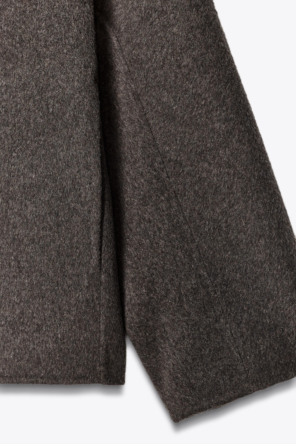 WOOL JACKET WITH FAUX FUR COLLAR ZW COLLECTION - Zara фото 8