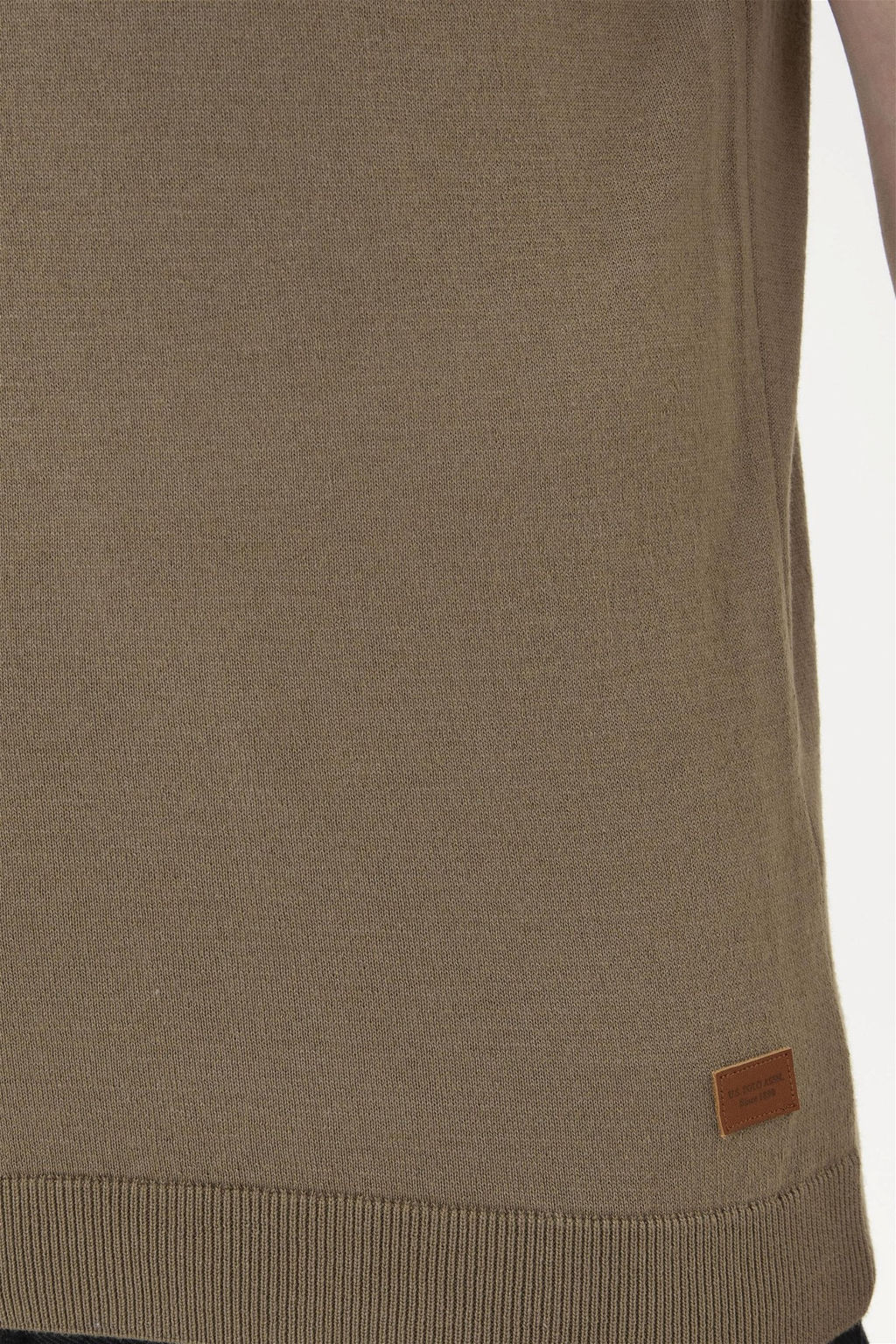 Мужской свитер цвета хаки - U.s. polo assn фото 7