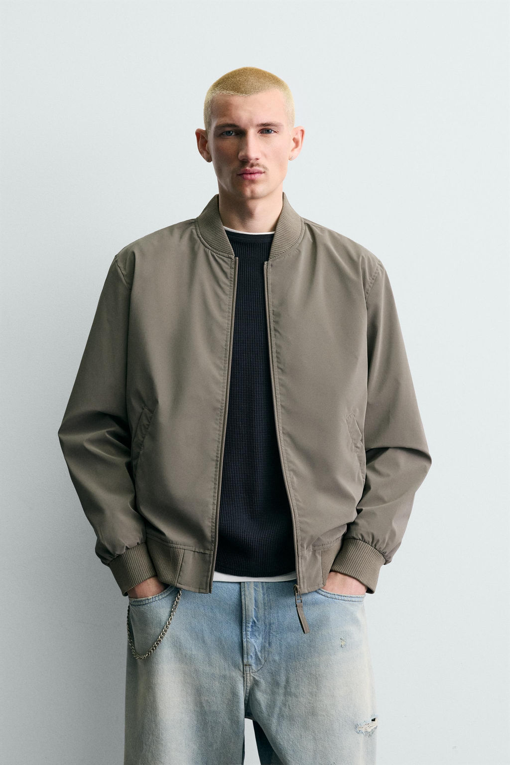 TECHNICAL BOMBER JACKET - Zara фото 10