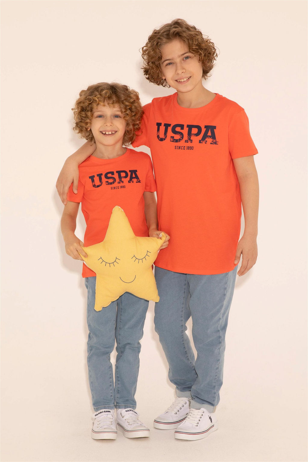 Базовая футболка с цветком граната для мальчиков - U.s. polo assn фото 4