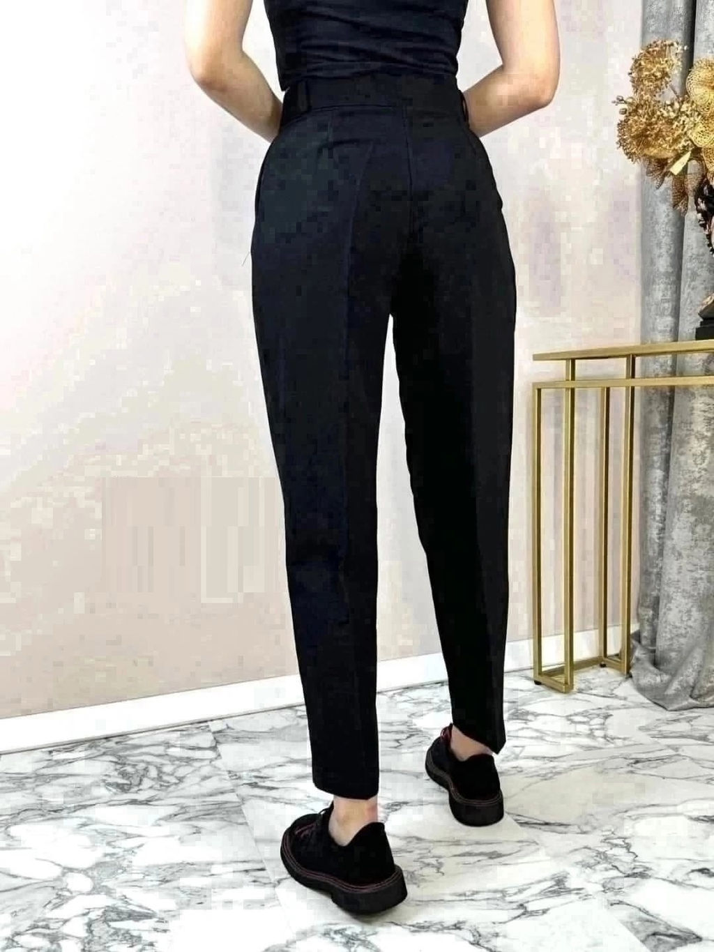 Брюки укороченные