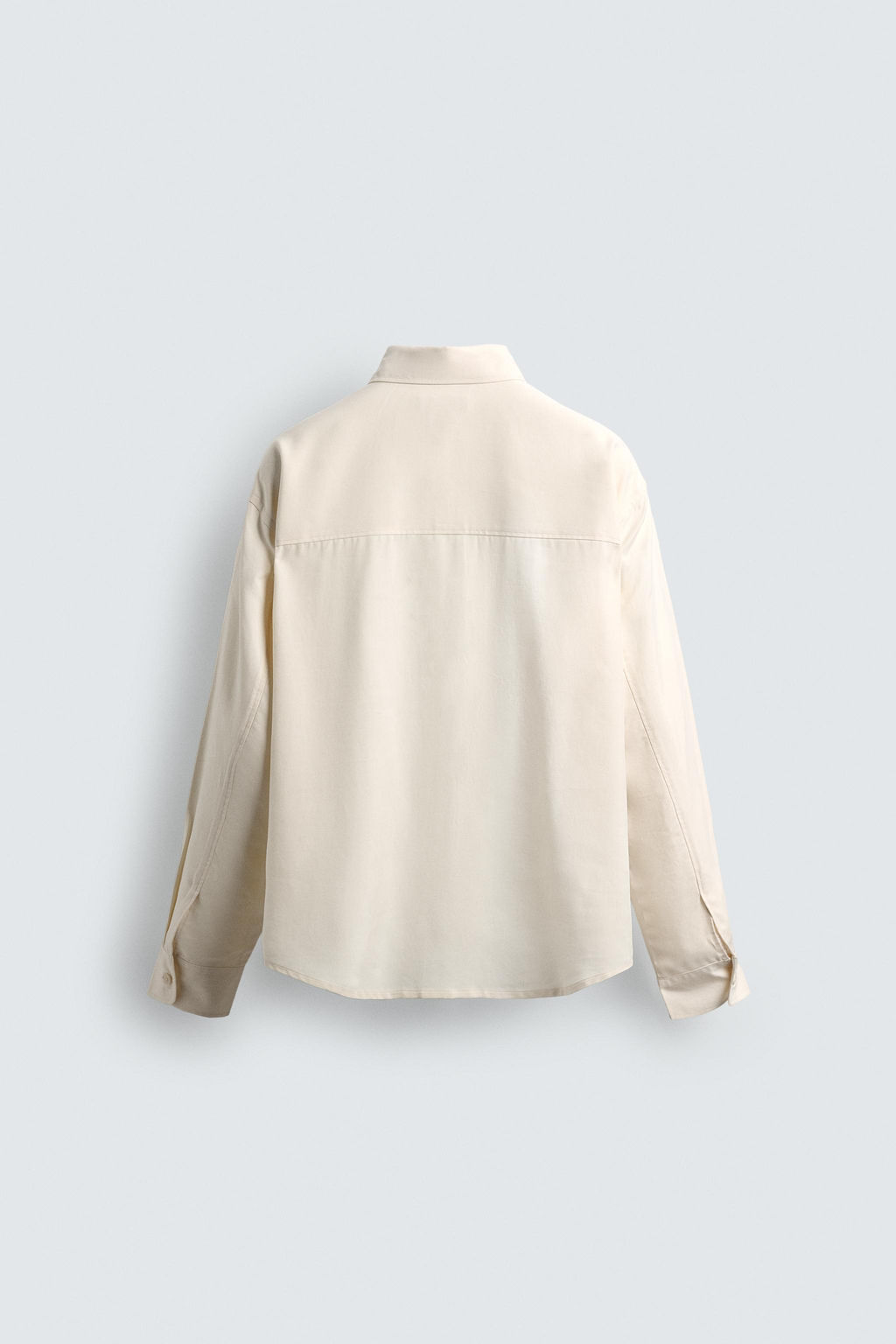 RELAXED FIT FLOWING SHIRT - Zara фото 8